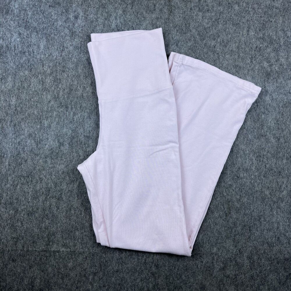 John Galt x Pac Sun Women's Yoga Pants Pricilla Flare Baby Pink Gym One Size